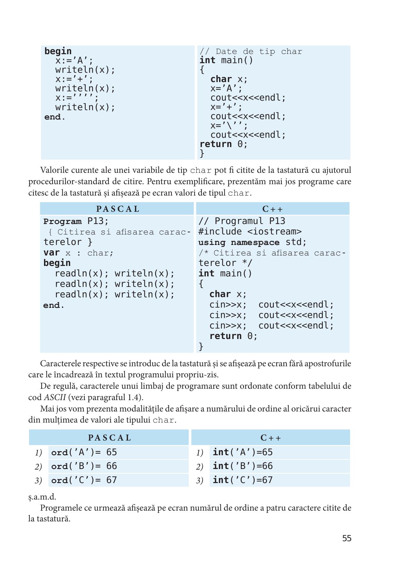Informatica, Capitolul 2